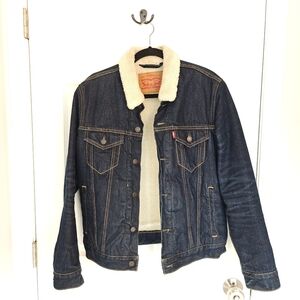 Levi's Men's Small Sherpa Denim Jacket
